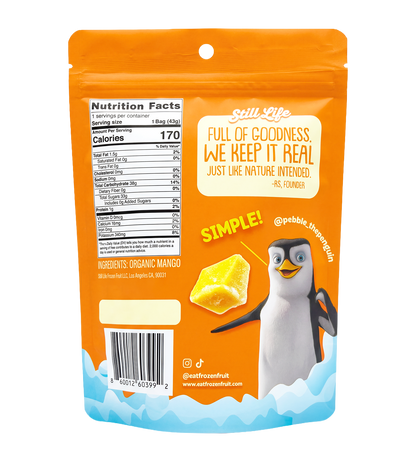 Freeze Dried Organic Mango