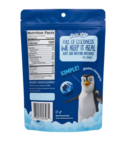 Freeze Dried Organic Blueberries