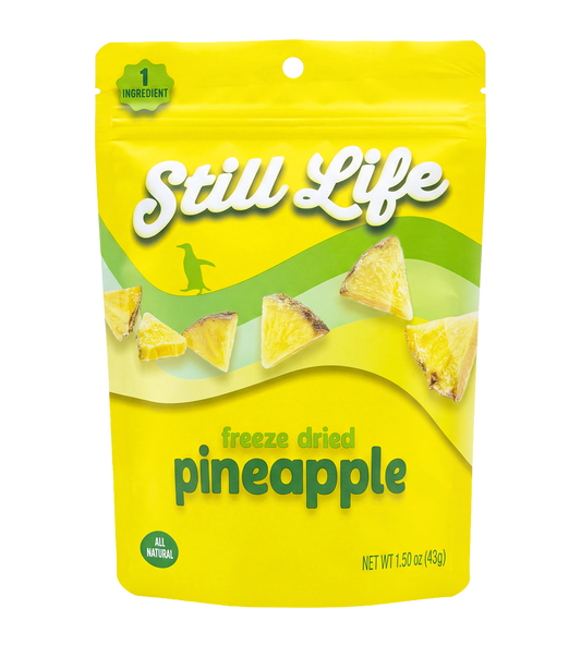 Freeze Dried Organic Pineapple