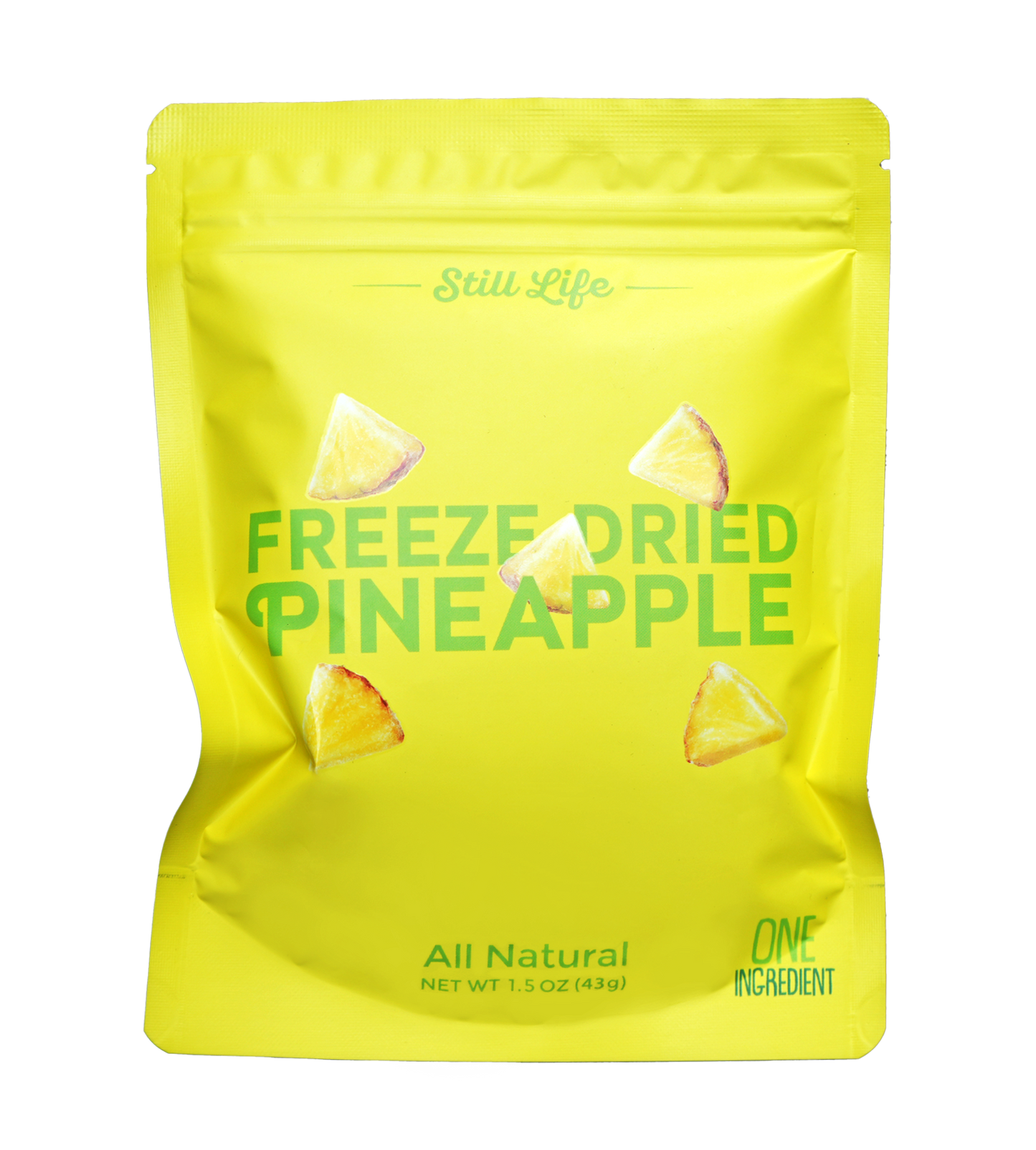 Freeze Dried Organic Pineapple