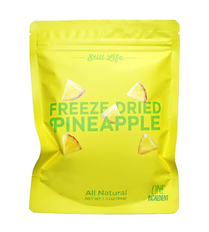 Freeze Dried Organic Pineapple