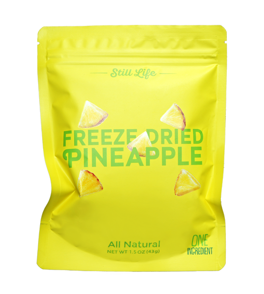Freeze Dried Organic Pineapple